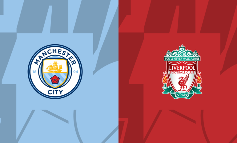 Man City and Liverpool badge