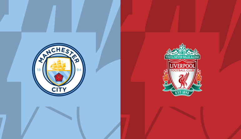 Man City and Liverpool badge